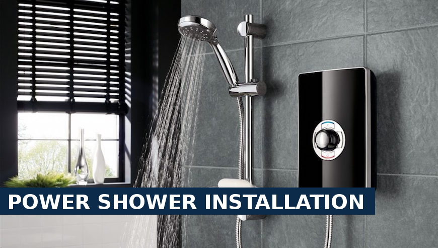 Power shower installation Beckenham